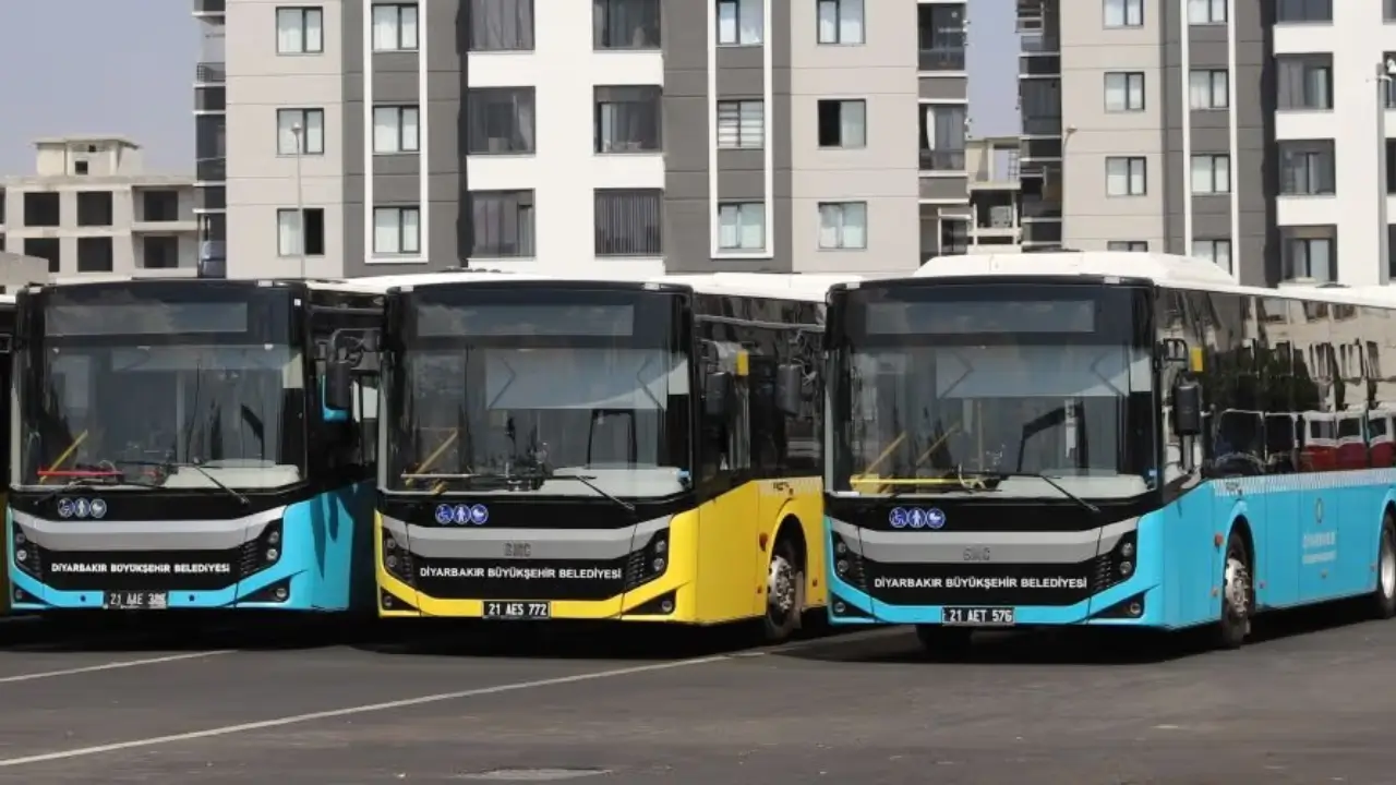 Diyarbakır’da üç otobüs hattının güzergahı değişti