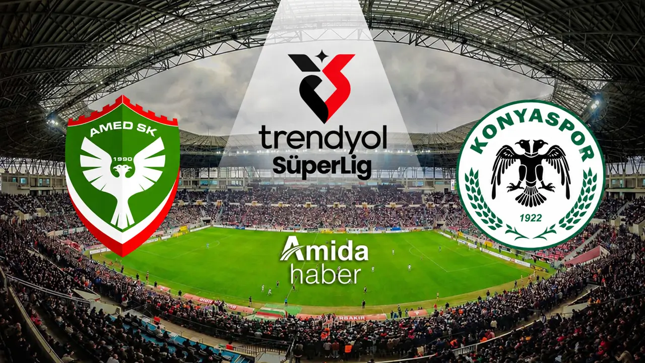 Amedspor-Konyaspor maçı ne zaman, saat kaçta, hangi kanalda?