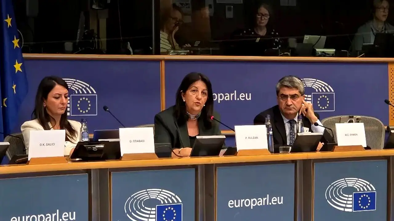Pervin Buldan Avrupa Parlamentosu’nda konuştu