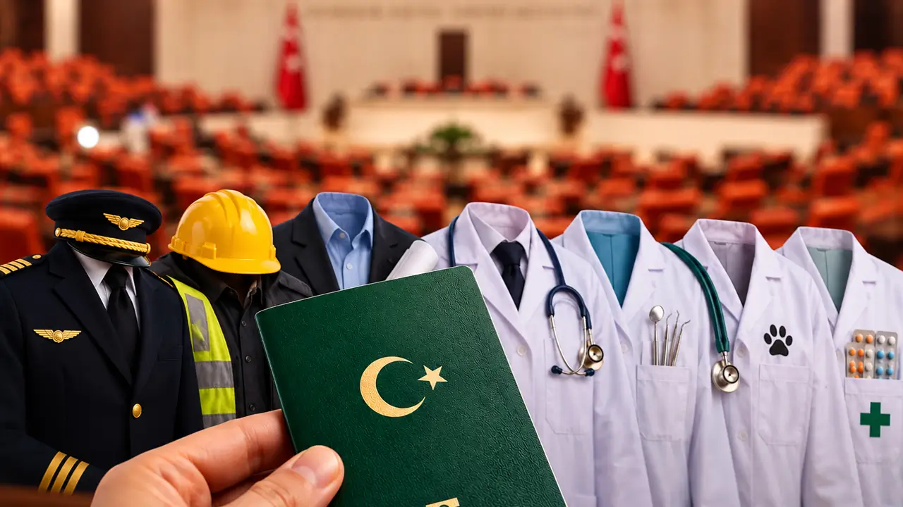 7 mesleğe yeşil pasaport verilmesi için harekete geçildi