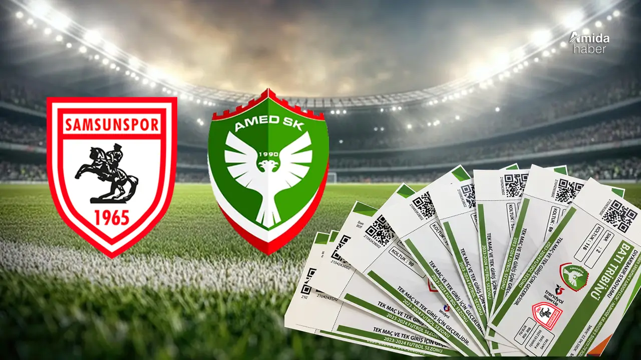 Amedspor’un Samsun deplasmanında bilet detayı