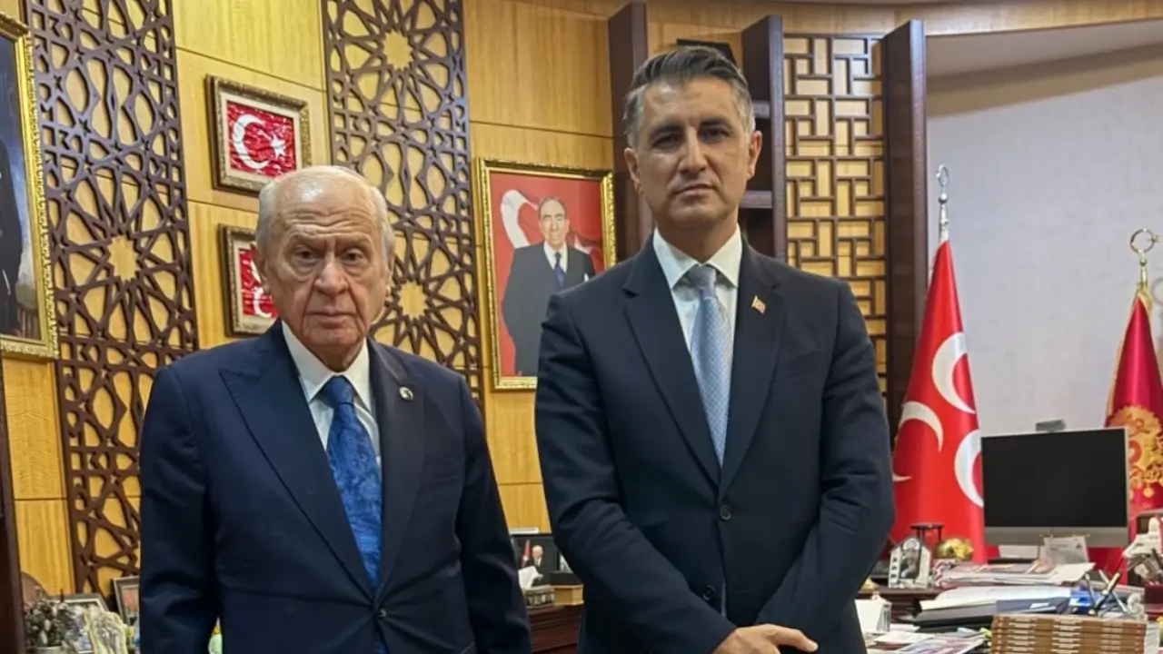 Diyarbakırlı profesör Şervan Gökhan’dan Bahçeli’ye ziyaret