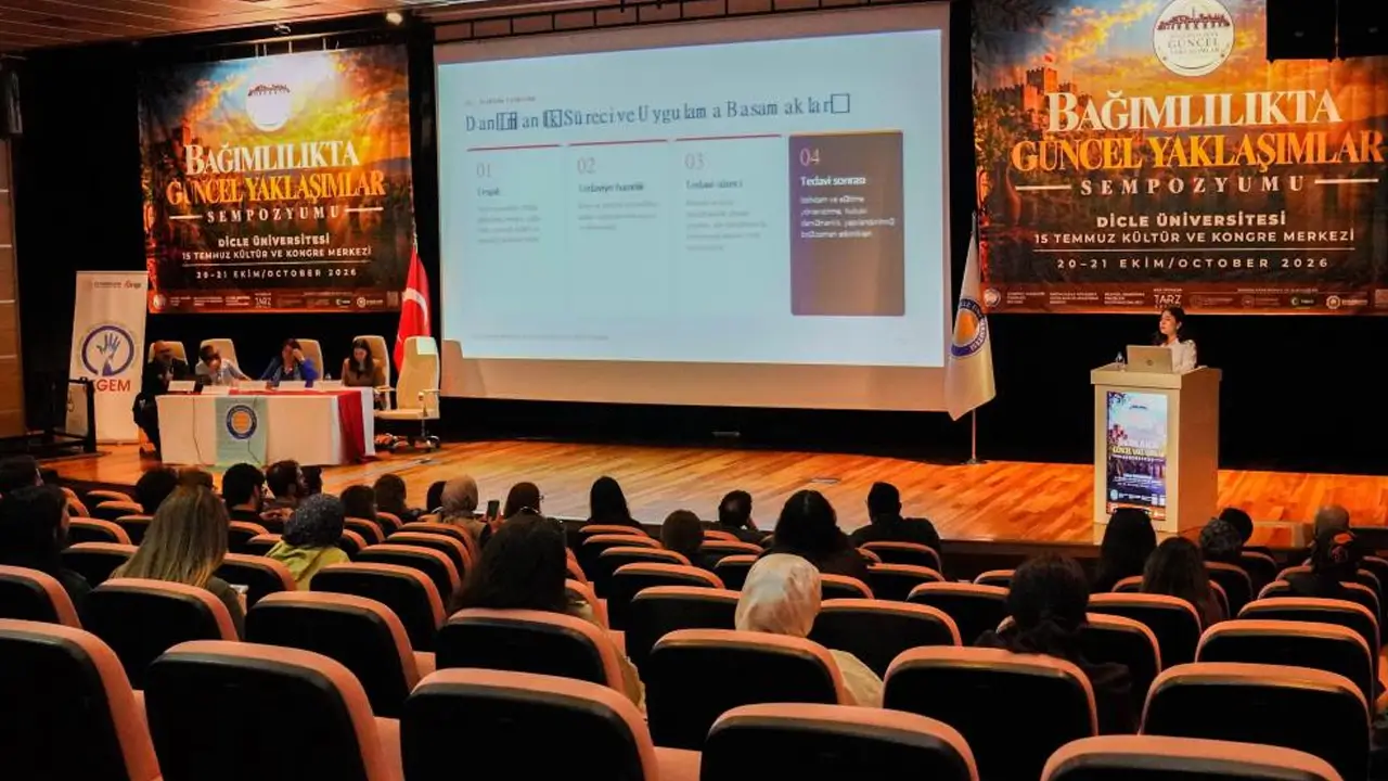 Diyarbakır’da ‘bağımlılık’ sempozyumu