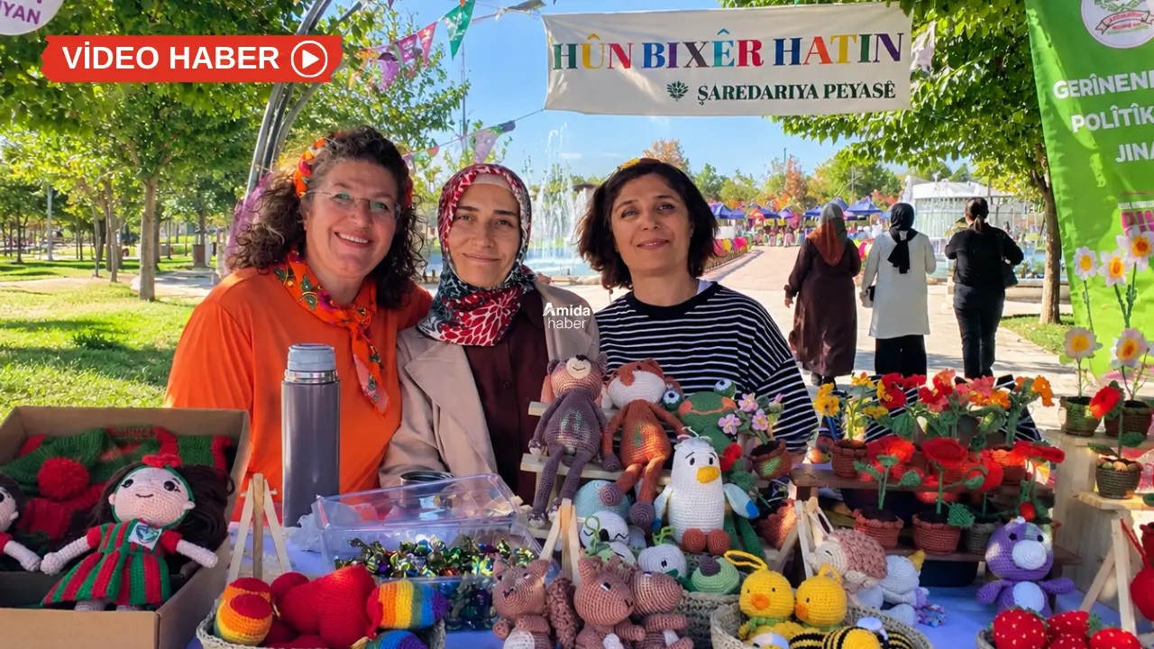 Diyarbakır’da kadın emeği festivalde buluştu: Şekrok ve Gerok stantlarda