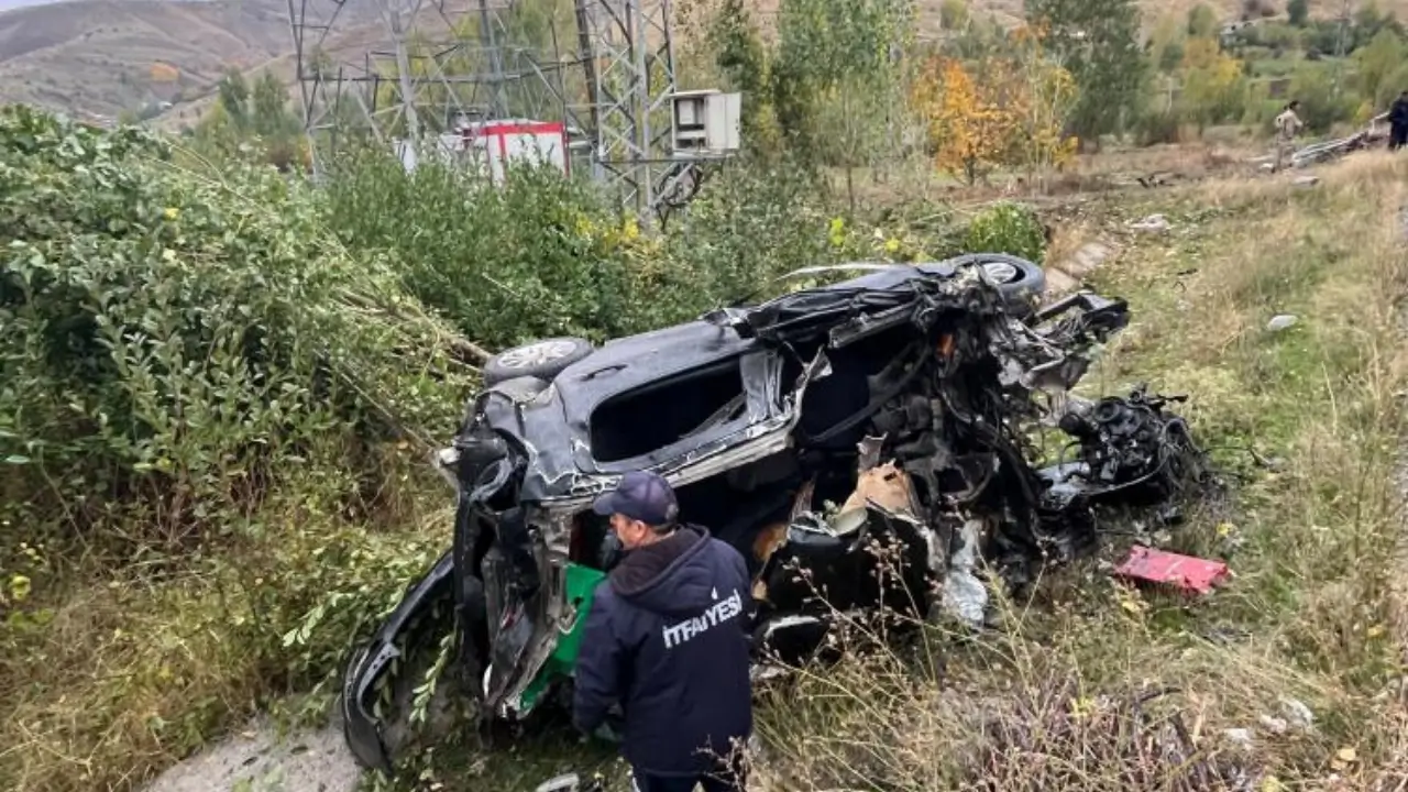 Van’da feci kaza: 1 ölü, 1 yaralı