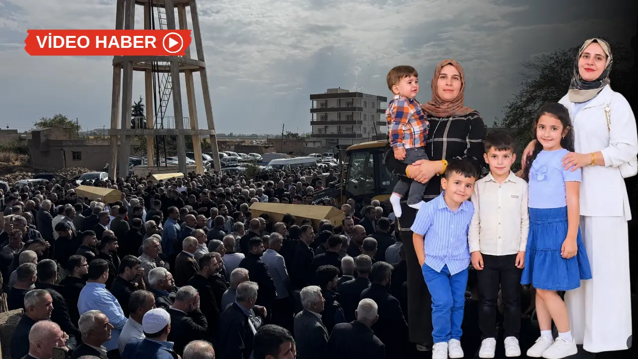 Nusaybin’de yaşamını yitiren 4’ü çocuk 6 kişi defnedildi