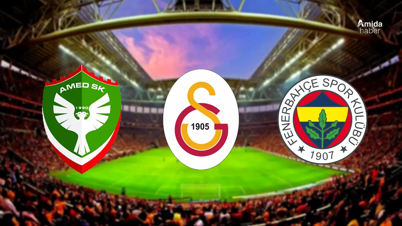Amedspor’da gözler Galatasaray-Fenerbahçe derbisinde