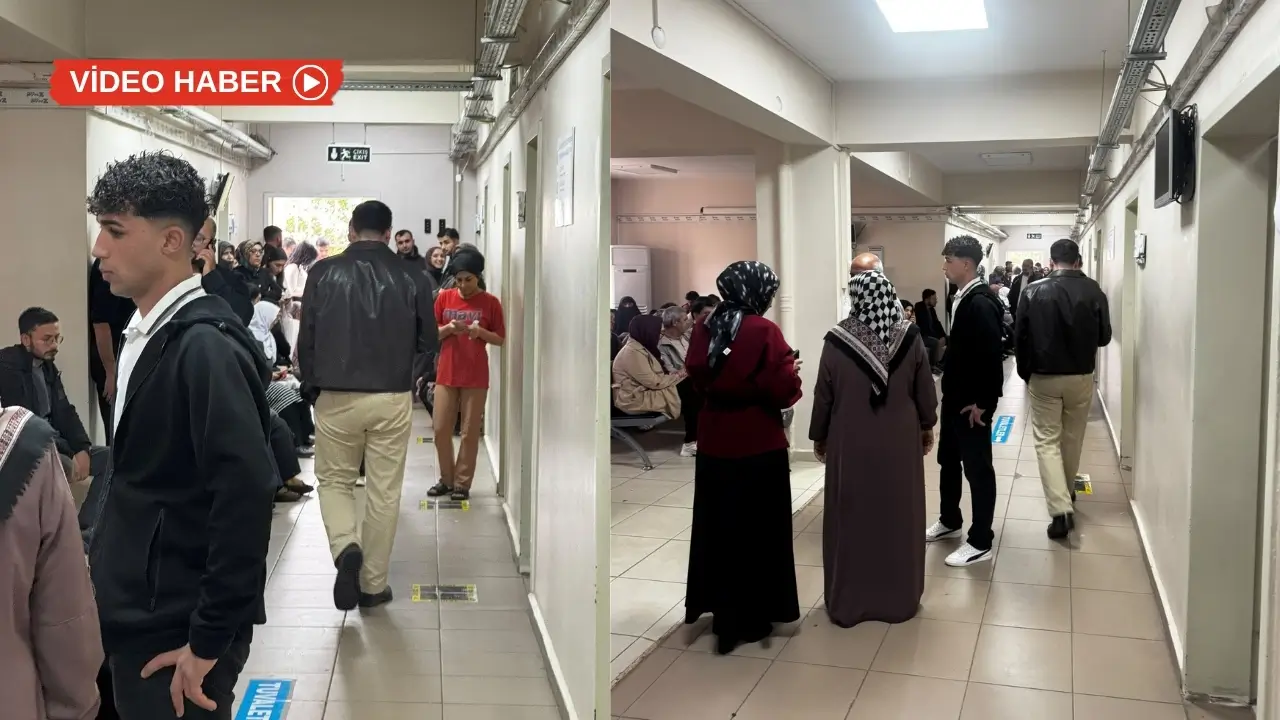 Diyarbakır: Hastanede sistem durdu, uzun kuyruklar oluştu