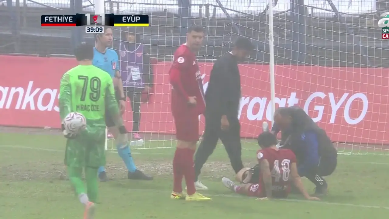 Amedspor’un rakibi Eyüpspor’un maçı yarıda kaldı