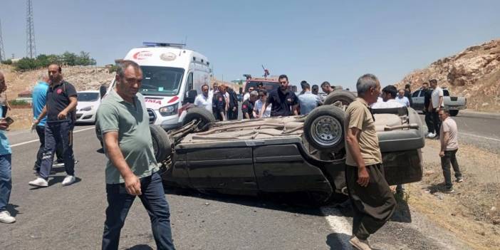 Diyarbakır-Ergani yolunda kaza