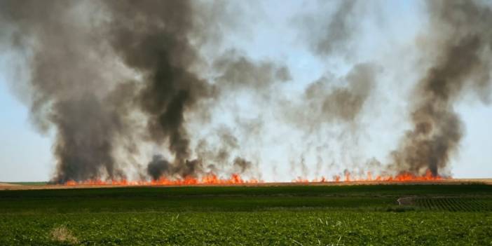 Diyarbakır’daki felaket sürüyor: Bir yangın da Bismil’de!