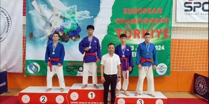 Diyarbakırlı sporcular Avrupa şampiyonu oldu