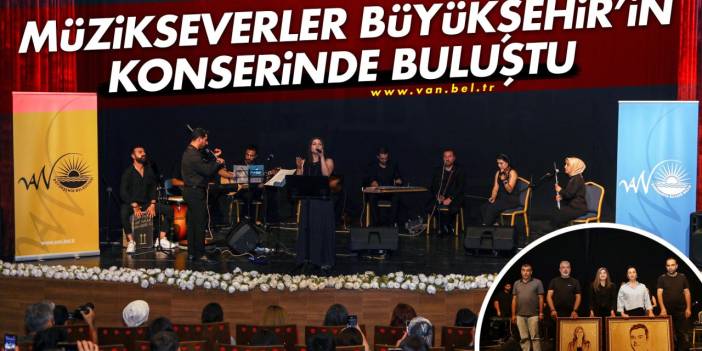 Vanlı müzikseverler konserde buluştu