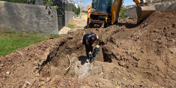 DİSKİ: Çermik'teki altyapı çalışması tamamlandı