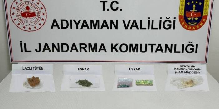 Adıyaman’da uyuşturucu operasyonu: 1 şüpheli tutuklandı