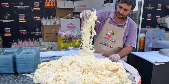 Gastronomin merkezinde düzenlenen festivale büyük ilgi