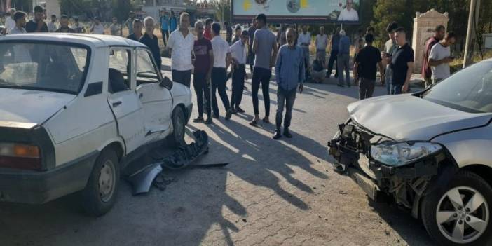 Adıyaman Samsat’ta kaza: 2 yaralı