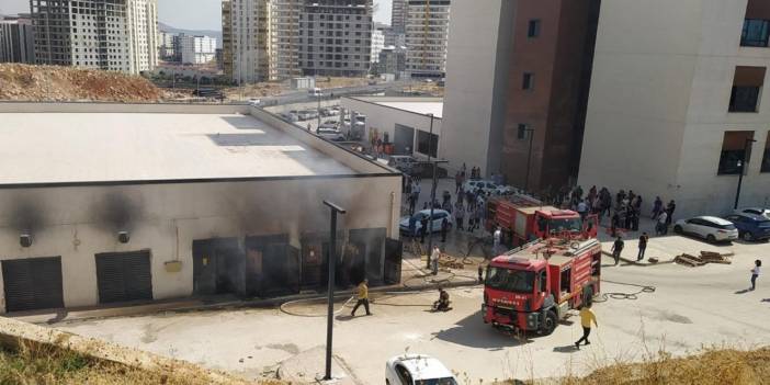 Mardin Araştırma Hastanesi'nde korkutan yangın