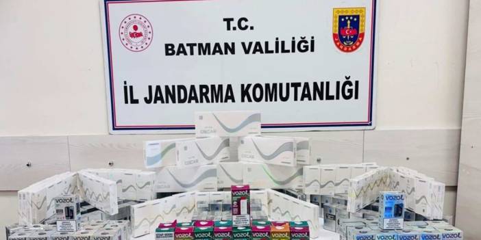 Batman’da kaçakçılık operasyonu: 2 bin 200 paket sigara ele geçirildi