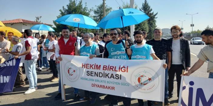 Diyarbakırlı hekimler 31 haftadır ‘Vergide Adalet’ talebiyle ses yükseltiyor