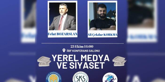 Dicle Üniversitesi’nde "Siyaset ve Yerel Medya" paneli düzenlenecek