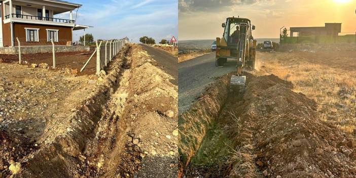 DİSKİ Diyarbakır’daki o mahalleye 400 metrelik içme suyu hattı döşedi