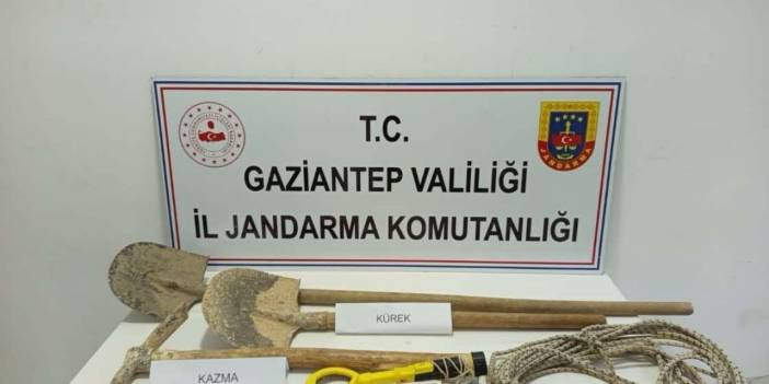 Gaziantep'te definecilere operasyon: 4 şüpheli yakalandı