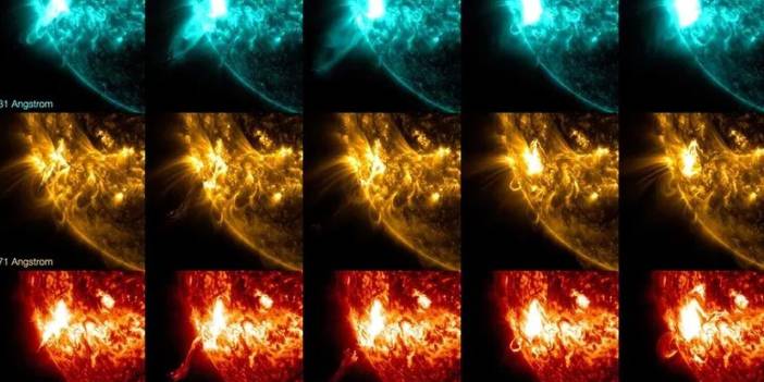NASA açıkladı: Güneş'te büyük patlama