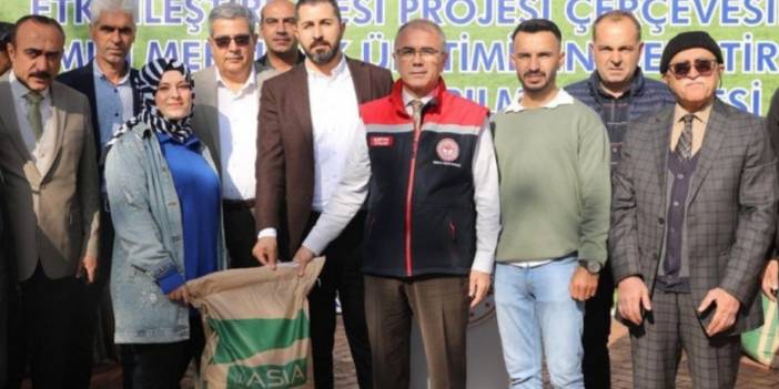 Diyarbakır’da Kırmızı Mercimek Tohumu Dağıtım töreni