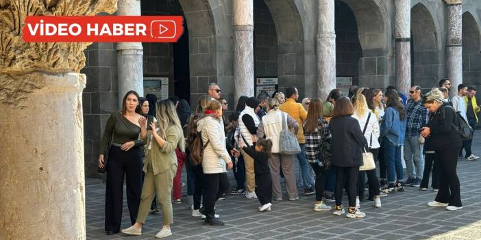 VİDEO – Diyarbakır’a turist akını: İşte en çok beğendikleri mekan