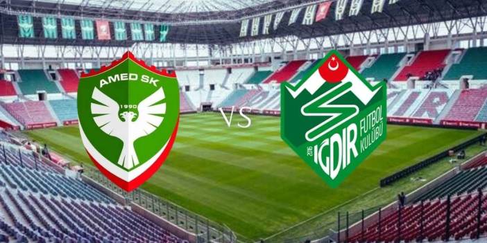 Amedspor-Iğdır FK maçı saat kaçta hangi kanalda?