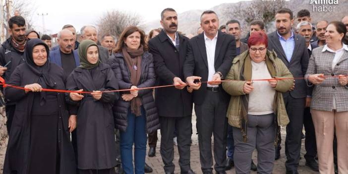 Dicle-Hani yolu tamamlandı: Serra Bucak açılışını yaptı