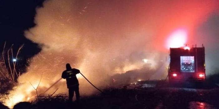 Hatay’da korkutan salık yangını