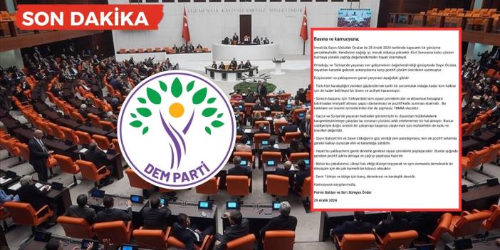 İmralı’ya iki vekilden ilk açıklama: TBMM inisiyatif almalı!