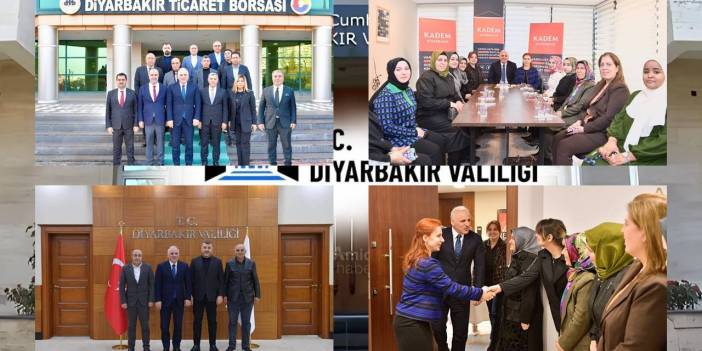 Diyarbakır Valisi Murat Zorluoğlu 2024'ün son gününü dolu geçirdi