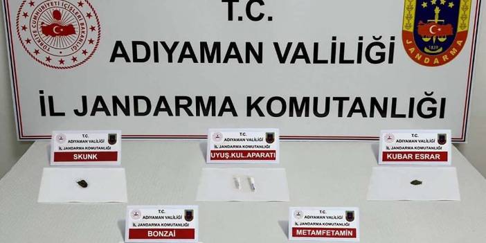 Adıyaman’da uyuşturucu denetimi: 16 şahıs yakalandı