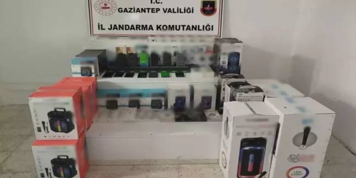 Gaziantep'te kaçakçılık operasyonunda 2 zanlı yakalandı