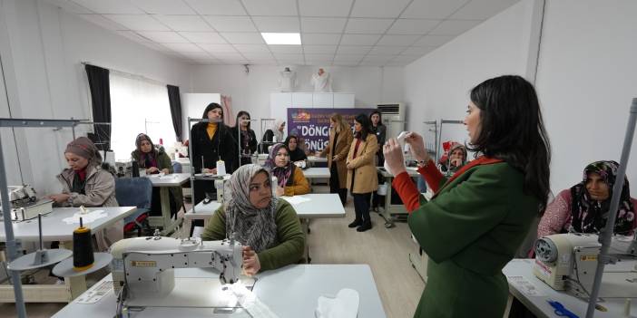 Diyarbakır’da kadınlar için çevre dostu üretim atölyesi açıldı