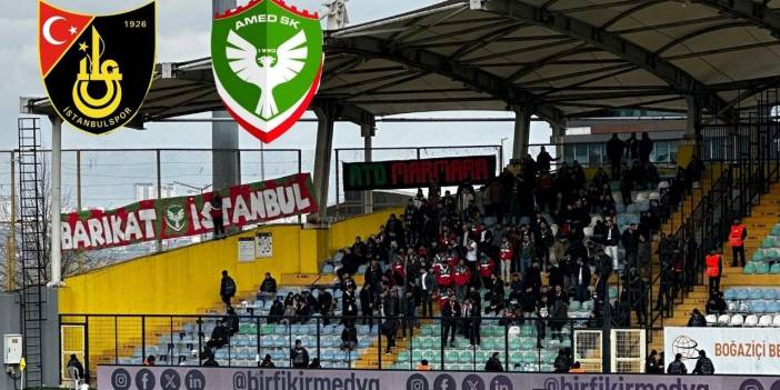 Diyarbakır bu maça kilitlendi: Amedspor-İstanbulspor maçı başladı
