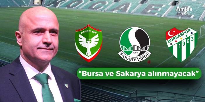 Amedspor maçı öncesi Kocaelispor’dan flaş karar!