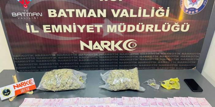 Batman’da uyuşturucu operasyonu: 1 gözaltı