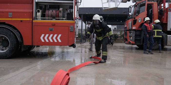 Diyarbakır OSB’de yangın tatbikatı yapıldı