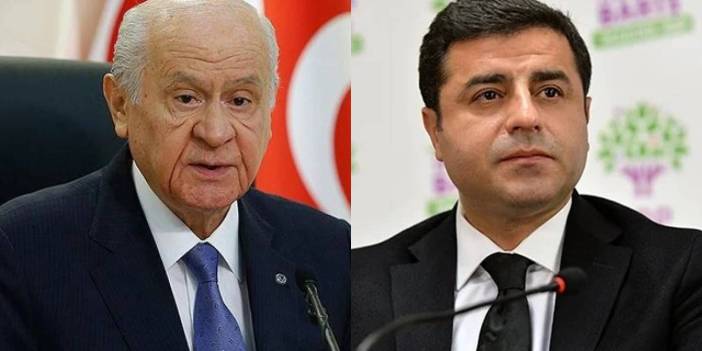 Devlet Bahçeli, Demirtaş’ı telefonla aradı