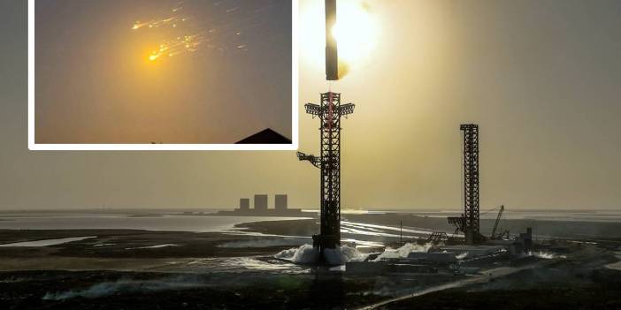 SpceX’in Starship roketi havada parçalandı: Elon Musk sessiz
