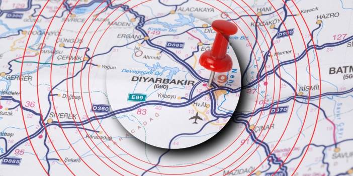 Deprem uzmanı haritayı paylaştı: Diyarbakır’a uyarı