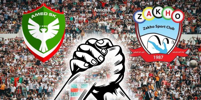 Amedspor ile Zahospor arasında dostluk maçı olacak: Yer Diyarbakır