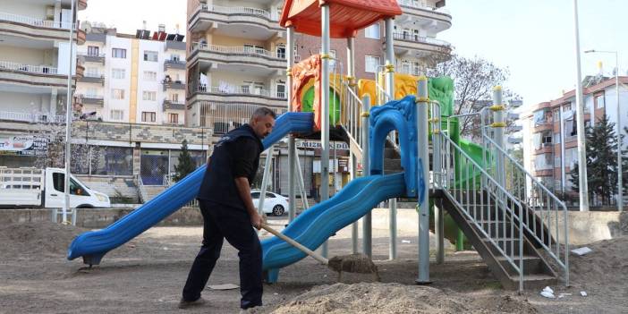 Diyarbakır’daki Şaneşîn ve Aşitî parkları bakıma alındı