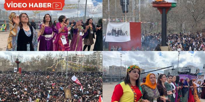 Diyarbakır’da ateş yakıldı, Newroz başladı