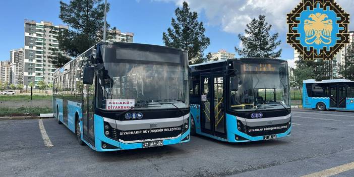 Diyarbakır’ın iki ilçesinin otobüs seferleri arttırıldı
