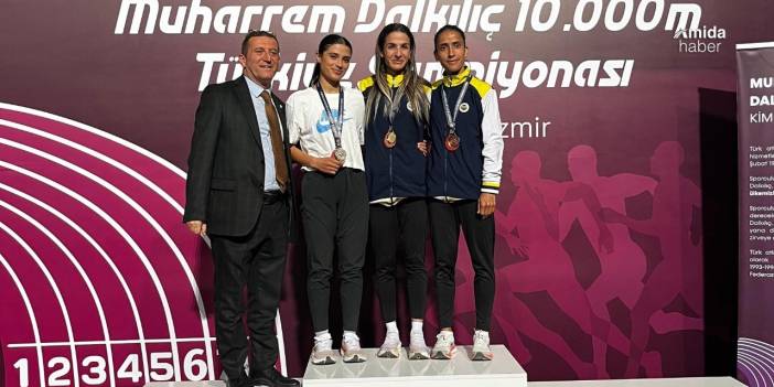 Karslı atletten büyük başarı: Türkiye Şampiyonu oldu